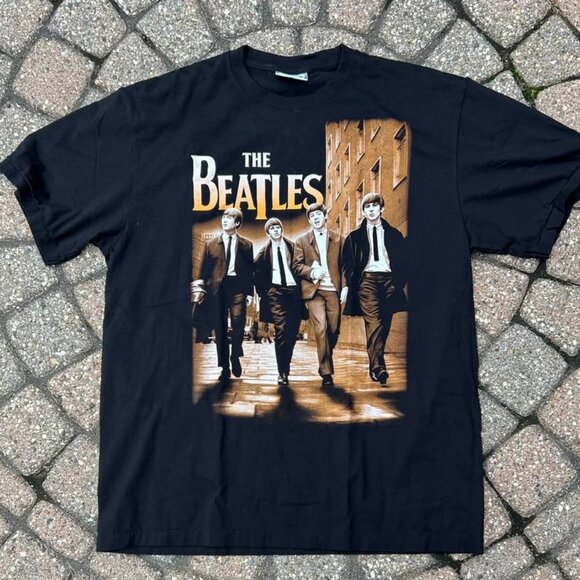 The Beatles T Shirt Roxx Tag Single Stitch Sz XL - Picture 1 of 9